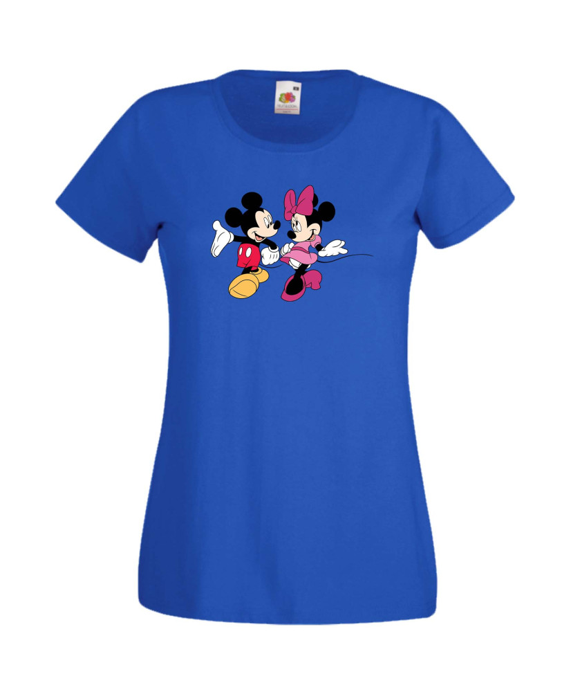 Дамска Тениска Mickey Mouse  Mickey & Minnie 6