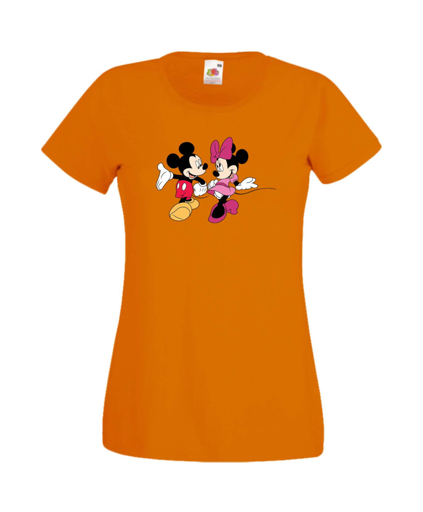 Дамска Тениска Mickey Mouse  Mickey & Minnie 6