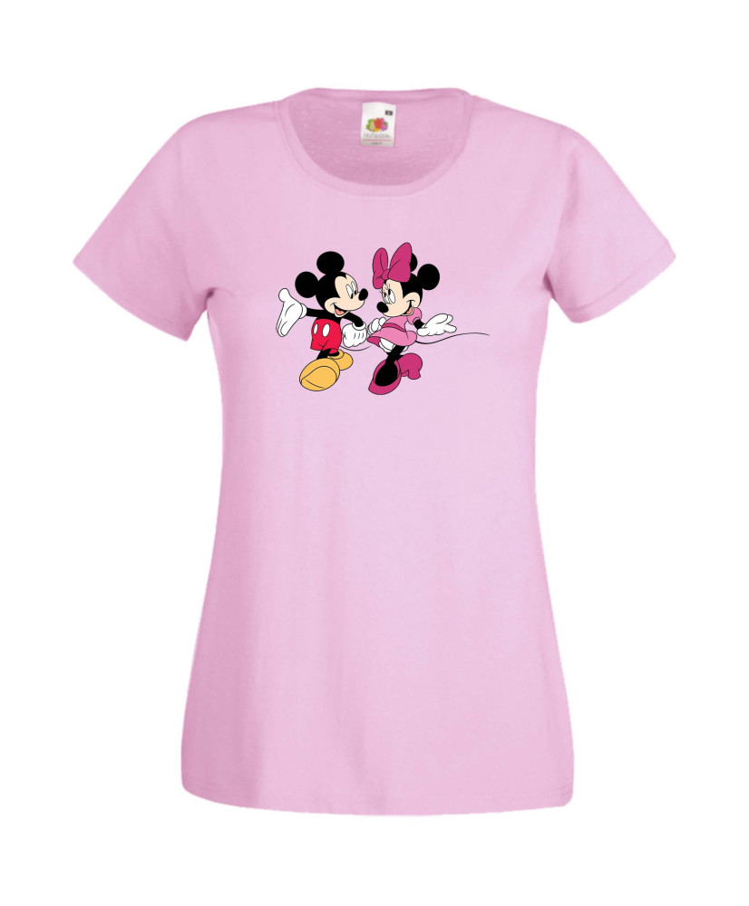 Дамска Тениска Mickey Mouse  Mickey & Minnie 6