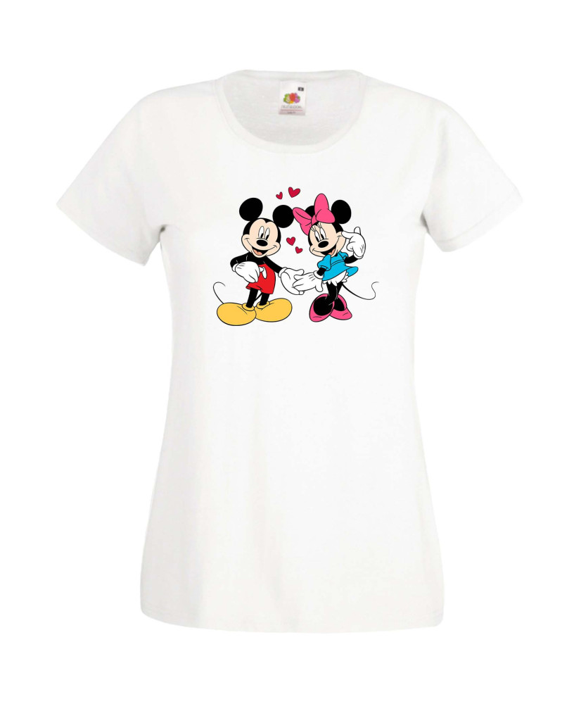 Дамска Тениска Mickey Mouse  Mickey & Minnie 7