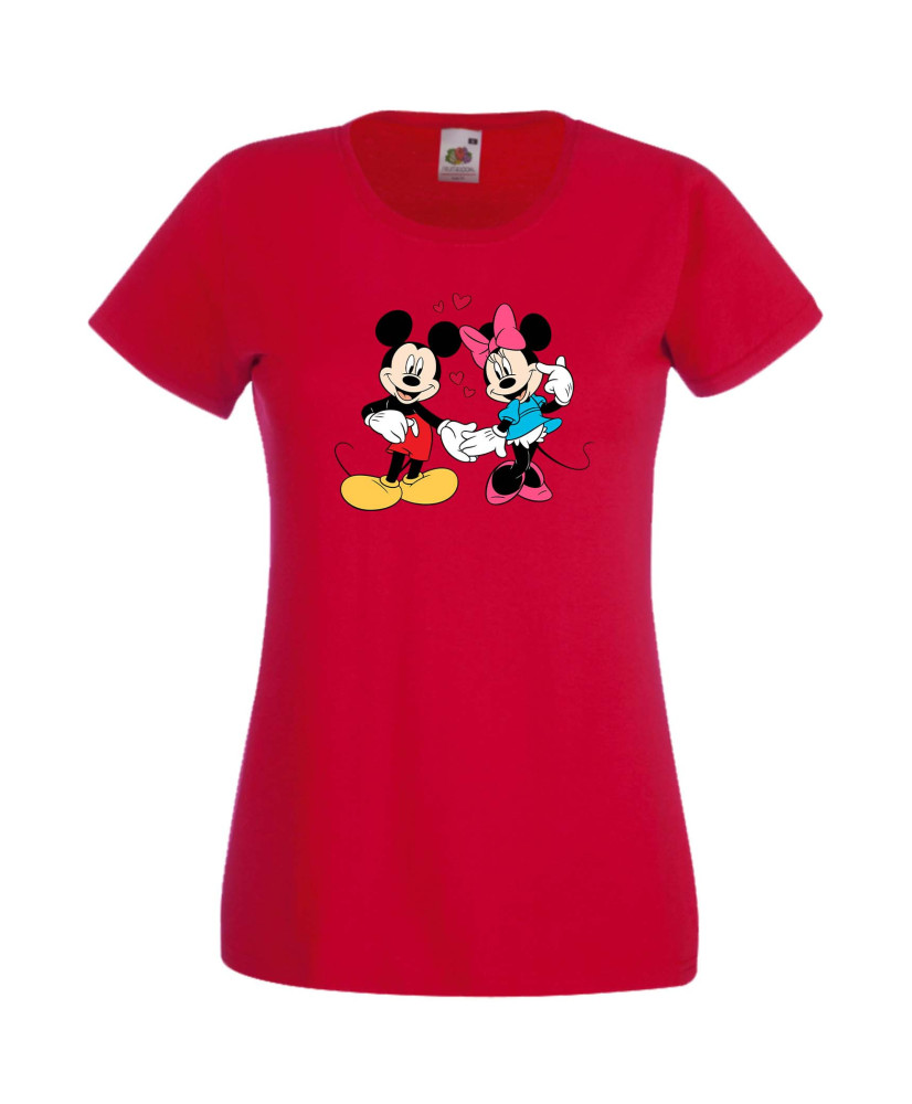 Дамска Тениска Mickey Mouse  Mickey & Minnie 7