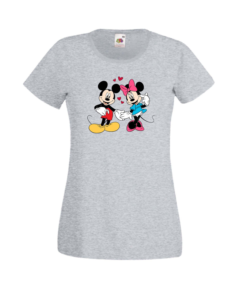 Дамска Тениска Mickey Mouse  Mickey & Minnie 7