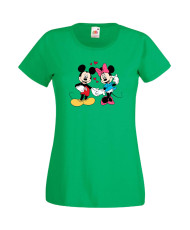Дамска Тениска Mickey Mouse  Mickey & Minnie 7