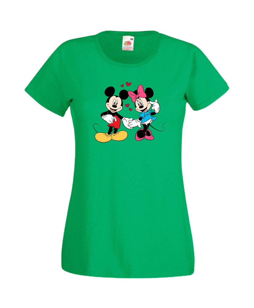 Дамска Тениска Mickey Mouse  Mickey & Minnie 7