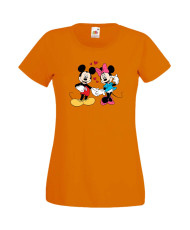 Дамска Тениска Mickey Mouse  Mickey & Minnie 7