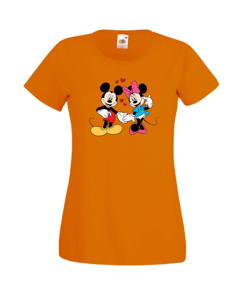 Дамска Тениска Mickey Mouse  Mickey & Minnie 7