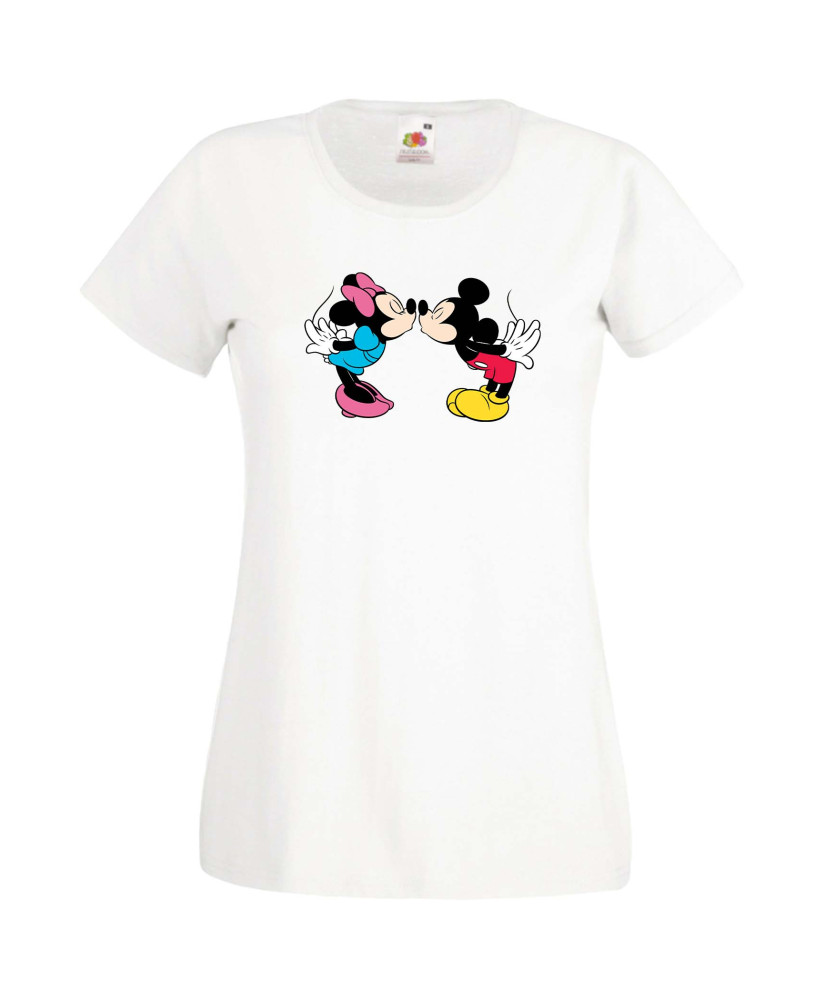 Дамска Тениска Mickey Mouse Mickey & Minnie 8 Дамска Тениска Mickey Mouse Mickey & Minnie 8