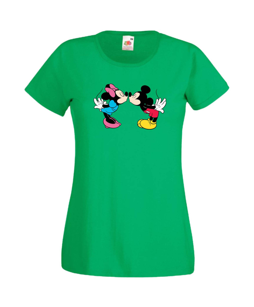 Дамска Тениска Mickey Mouse  Mickey & Minnie 8