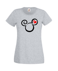 Дамска Тениска Mickey Mouse  Mickey Head Love