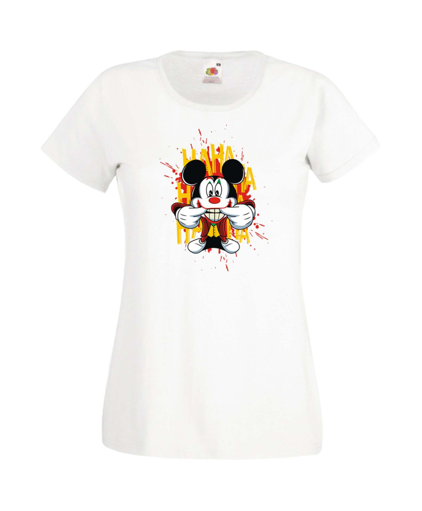 Дамска Тениска Mickey Mouse  Mickey Joker Batman