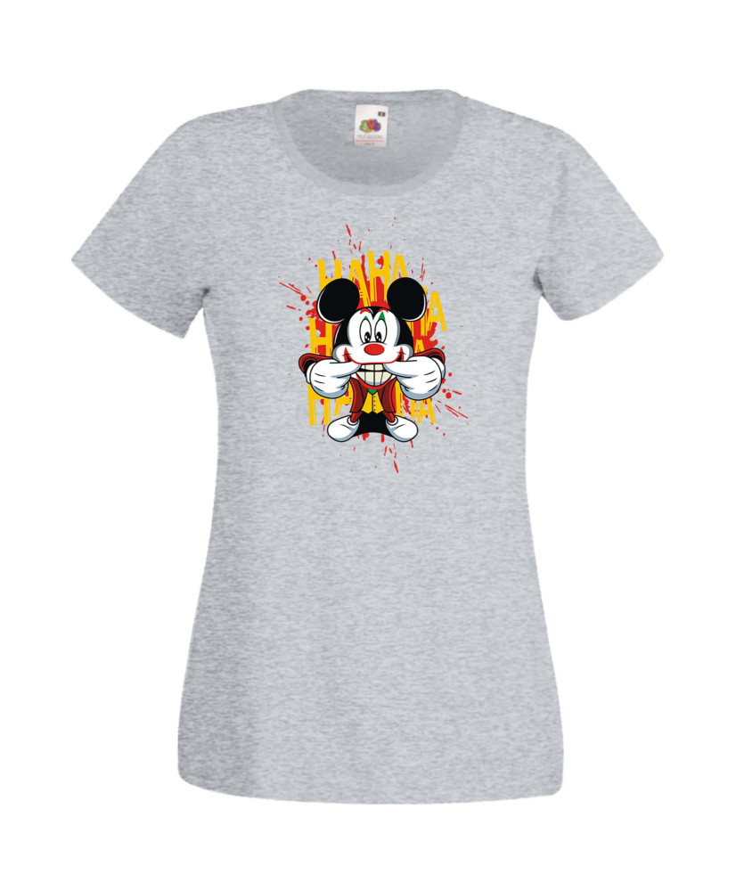 Дамска Тениска Mickey Mouse  Mickey Joker Batman