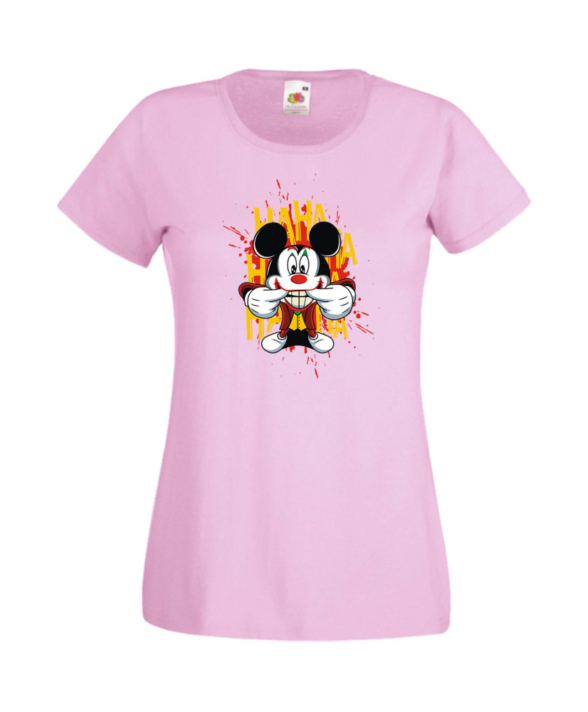 Дамска Тениска Mickey Mouse  Mickey Joker Batman