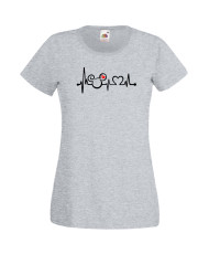 Дамска Тениска Mickey Mouse  Mickey Love Heartbeat 1