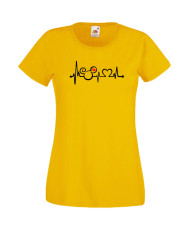 Дамска Тениска Mickey Mouse  Mickey Love Heartbeat 1