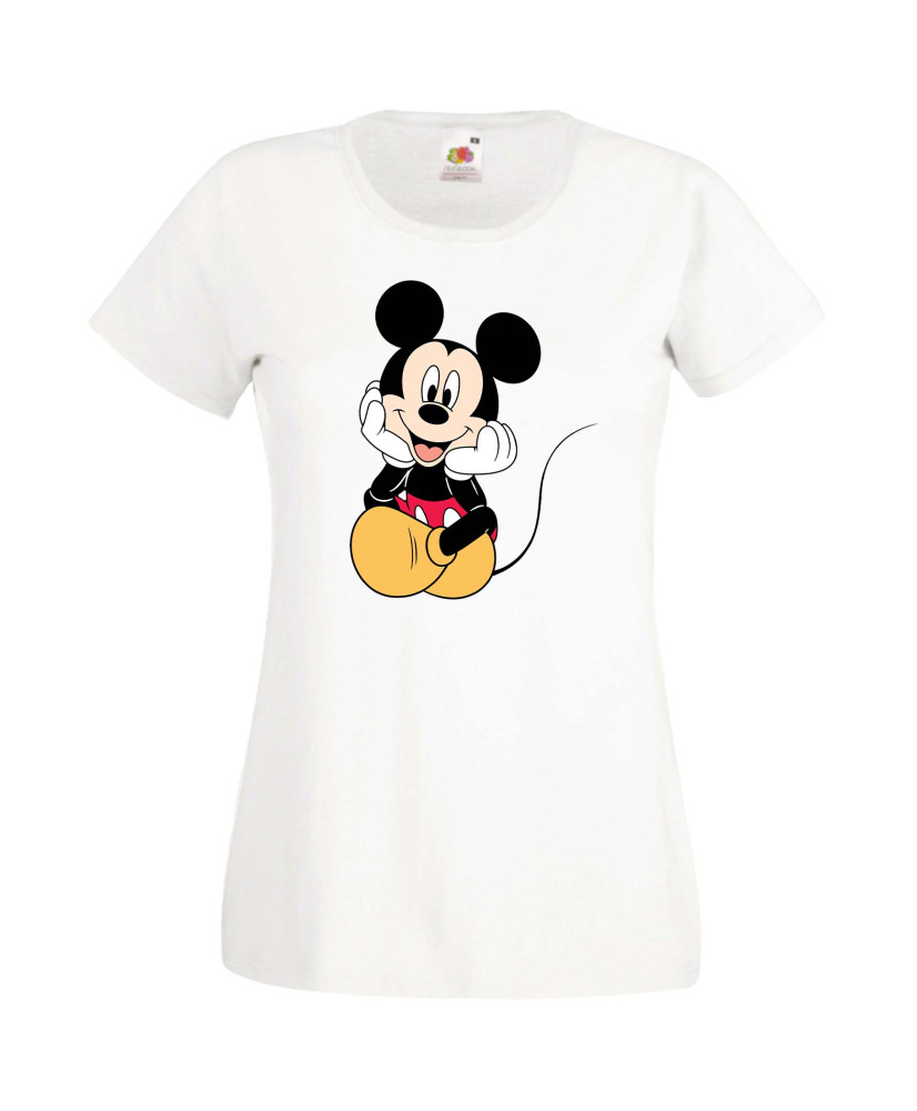 Дамска Тениска Mickey Mouse Mickey Mouse 3 Дамска Тениска Mickey Mouse Mickey Mouse 3