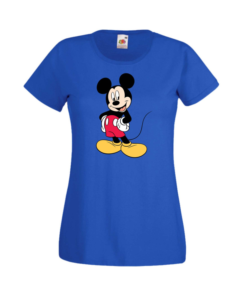Дамска Тениска Mickey Mouse Mickey Mouse 8 Дамска Тениска Mickey Mouse Mickey Mouse 8