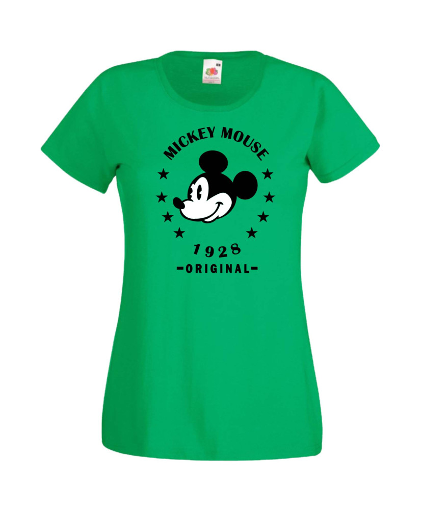 Дамска Тениска Mickey Mouse Mickey Mouse Original 1928 Дамска Тениска Mickey Mouse Mickey Mouse Original 1928