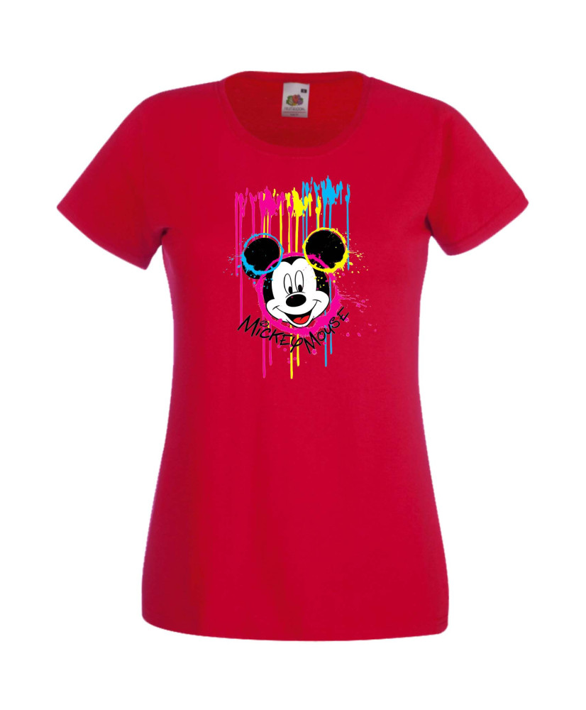 Дамска Тениска Mickey Mouse  Mickey Mouse Painting