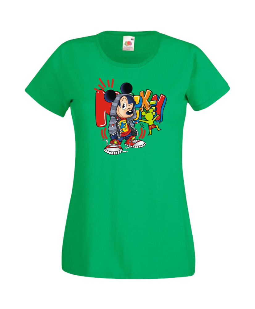 Дамска Тениска Mickey Mouse  Mickey Teenager