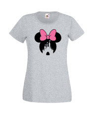 Дамска Тениска Mickey Mouse  Minnie Head 2