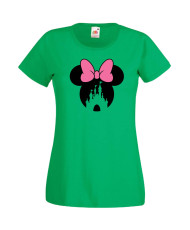Дамска Тениска Mickey Mouse  Minnie Head 2