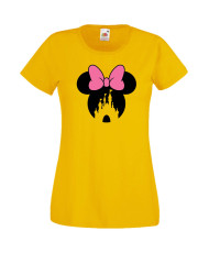 Дамска Тениска Mickey Mouse  Minnie Head 2