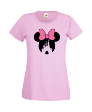Дамска Тениска Mickey Mouse  Minnie Head 2