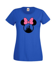 Дамска Тениска Mickey Mouse  Minnie Head 3