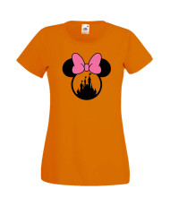 Дамска Тениска Mickey Mouse  Minnie Head 3