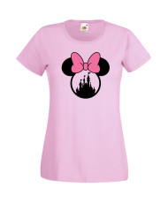 Дамска Тениска Mickey Mouse  Minnie Head 3