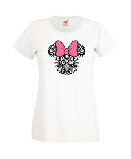 Дамска Тениска Mickey Mouse  Minnie Head 4