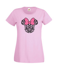 Дамска Тениска Mickey Mouse  Minnie Head 4