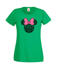 Дамска Тениска Mickey Mouse  Minnie Head 5