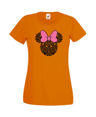 Дамска Тениска Mickey Mouse  Minnie Head 5