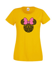 Дамска Тениска Mickey Mouse  Minnie Head 5