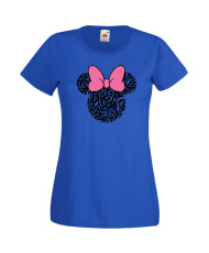 Дамска Тениска Mickey Mouse  Minnie Head 6