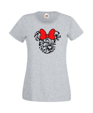 Дамска Тениска Mickey Mouse  Minnie Head 7