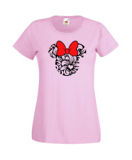 Дамска Тениска Mickey Mouse  Minnie Head 7