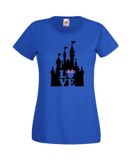 Дамска Тениска Mickey Mouse  Minnie Love Disney Castle