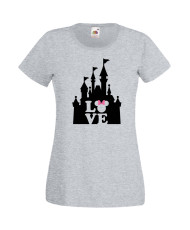 Дамска Тениска Mickey Mouse  Minnie Love Disney Castle