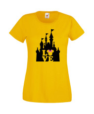 Дамска Тениска Mickey Mouse  Minnie Love Disney Castle