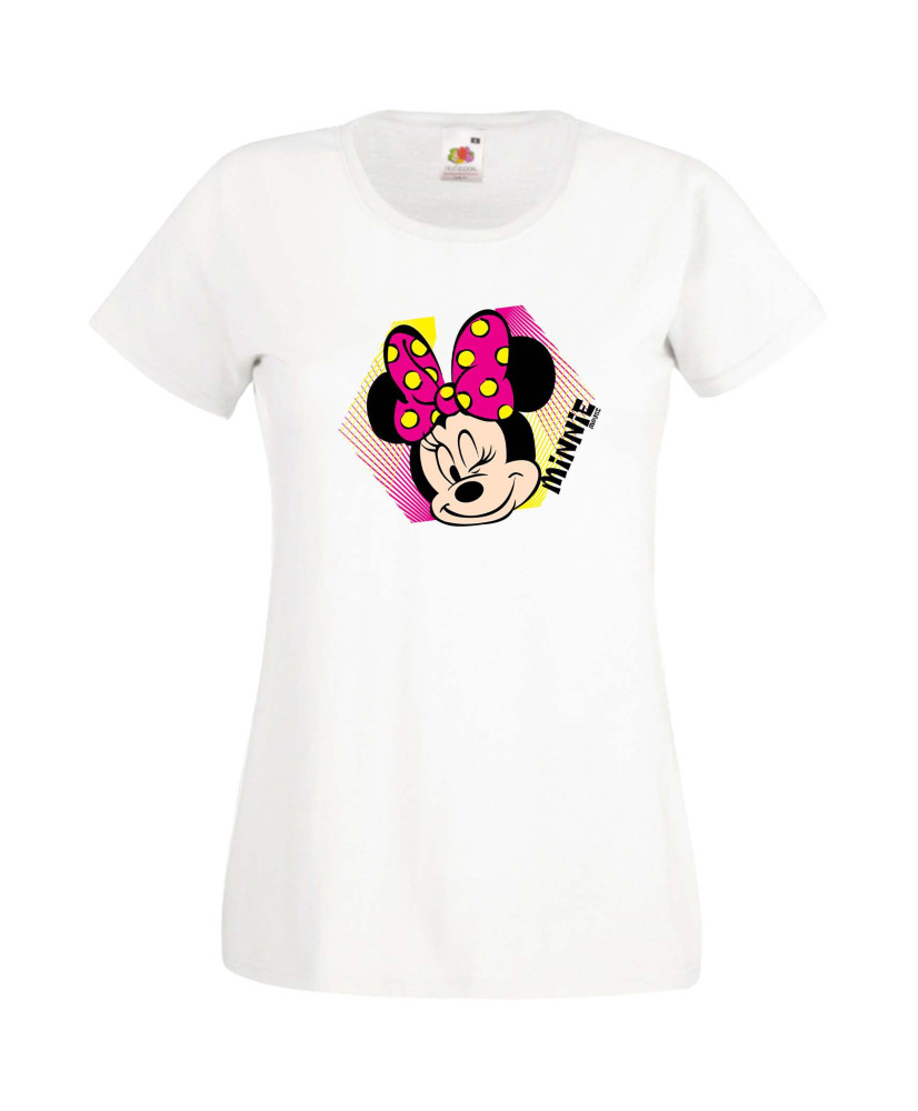 Дамска Тениска Mickey Mouse  Minnie Mouse 1