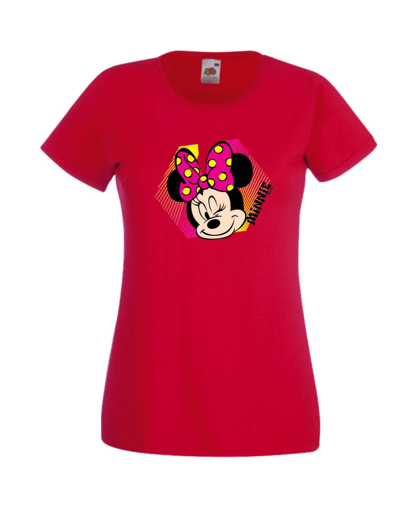 Дамска Тениска Mickey Mouse  Minnie Mouse 1
