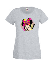 Дамска Тениска Mickey Mouse  Minnie Mouse 1