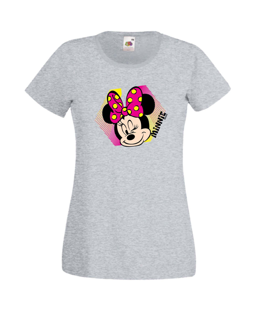 Дамска Тениска Mickey Mouse  Minnie Mouse 1