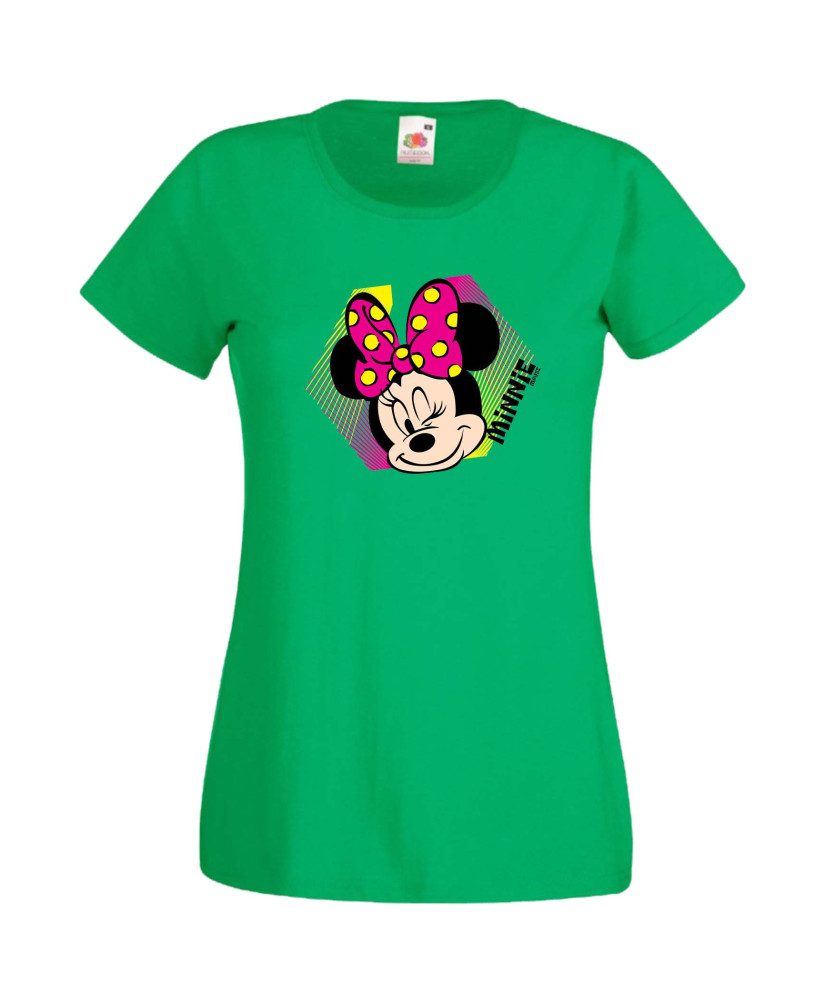Дамска Тениска Mickey Mouse  Minnie Mouse 1