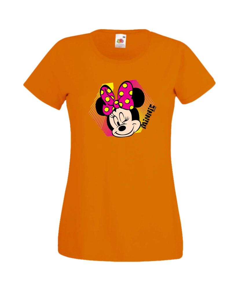Дамска Тениска Mickey Mouse  Minnie Mouse 1