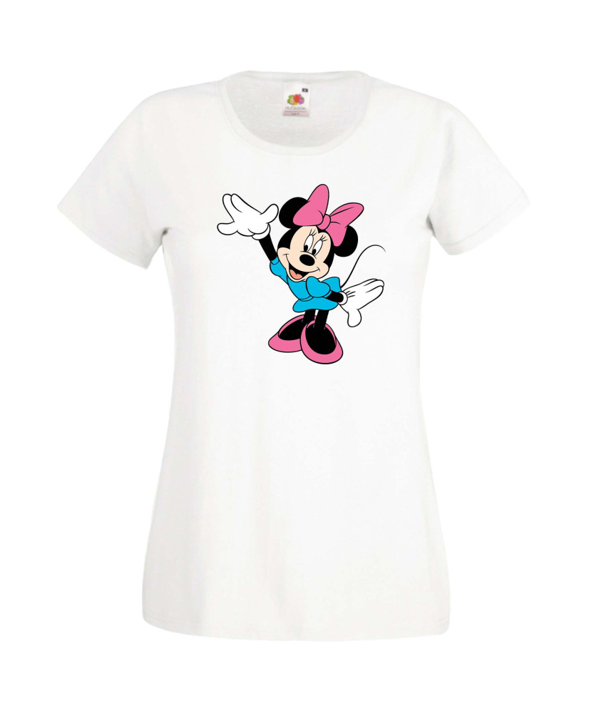 Дамска Тениска Mickey Mouse  Minnie Mouse 3