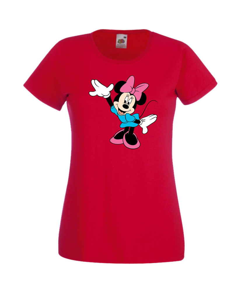 Дамска Тениска Mickey Mouse  Minnie Mouse 3