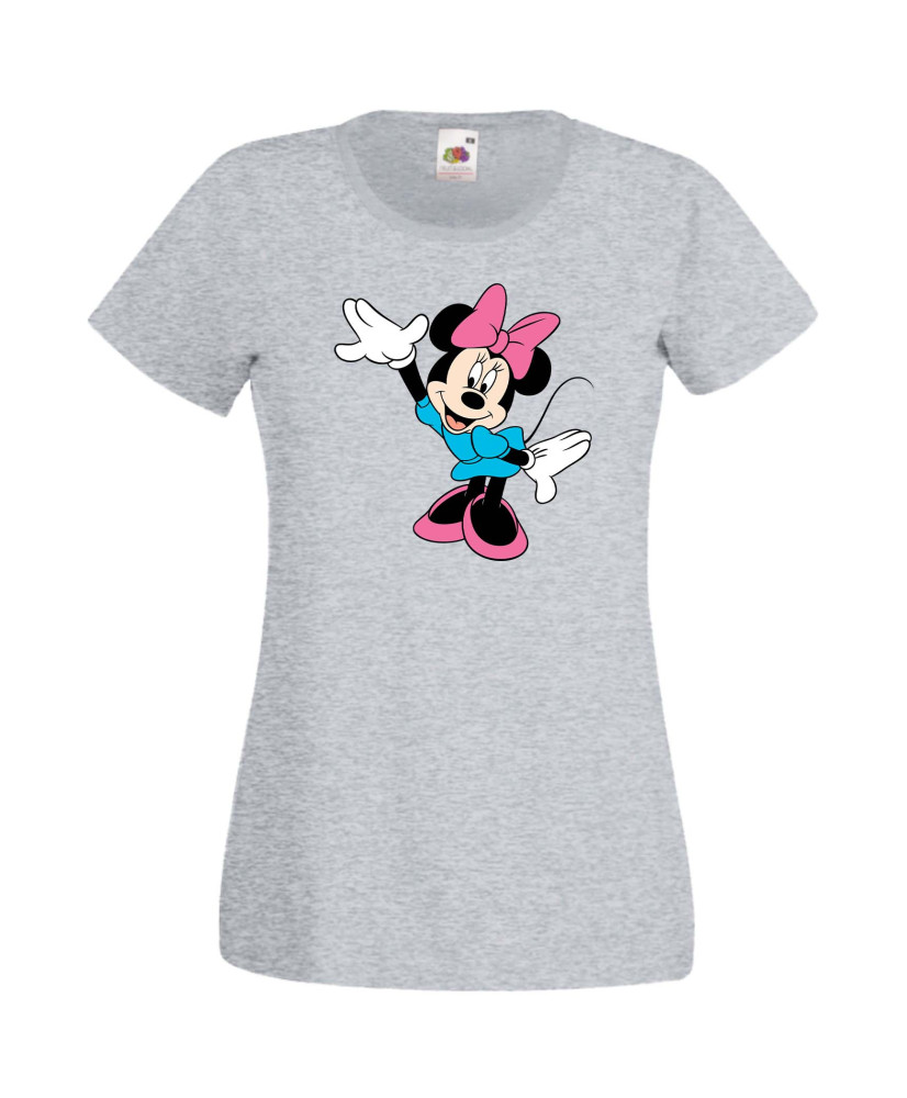 Дамска Тениска Mickey Mouse  Minnie Mouse 3